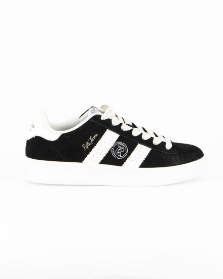Immagine di RIFLE - Scarpa sneakers nera da donna con lacci