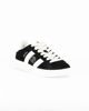 Immagine di RIFLE - Scarpa sneakers nera da donna con lacci