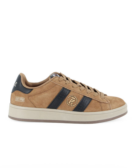 Immagine di RIFLE - Scarpa sneakers tabacco da uomo con lacci