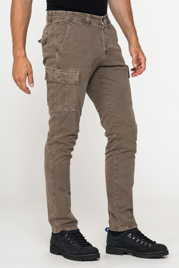 Immagine di CARRERA - PANTALONE TORTORA DA UOMO CON TASCHE LATERALI