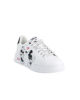 Immagine di MICKEY - Scarpa sneakers bianca da donna con stampa laterale e lacci