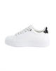 Immagine di MICKEY - Scarpa sneakers bianca da donna con stampa laterale e lacci