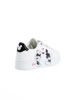 Immagine di MICKEY - Scarpa sneakers bianca da donna con stampa laterale e lacci