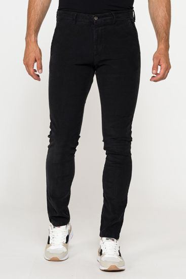 Immagine di CARRERA - PANTALONE NERO DA UOMO IN FUSTAGNO STRETCH