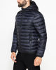 Immagine di CARRERA - PIUMINO UOMO BLU ULTRALEGGERO IN RIPSTOP CON CAPPUCCIO