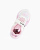 Immagine di MINNIE - Sneakers bianca e rosa da bimba con luci e strappo