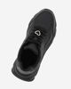 Immagine di MISS GLOBO - Scarpa sneakers nera da donna con lacci e cuore in strass