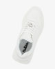 Immagine di MISS GLOBO - Scarpa sneakers bianca da donna con lacci e cuore in strass