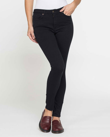 Immagine di CARRERA - LEGG-JEANS NERO DONNA 5 tasche con zip