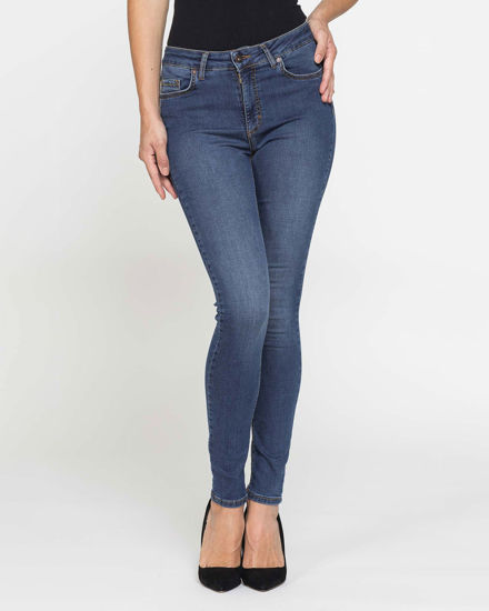 Immagine di CARRERA - LEGG-JEANS DONNA 5 tasche con zip