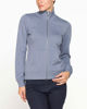 Immagine di CARRERA - FELPA CELESTE FULL ZIP COLLO ALTO IN TESSUTO FELPATO