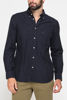 Immagine di CARRERA - CAMICIA UOMO IN FLANELLA BLU TINTA UNITA