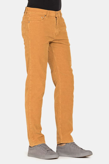 Immagine di CARRERA - PANTALONE OCRA 5TASCHE IN VELLUTO 1000 RIGHE STRETCH