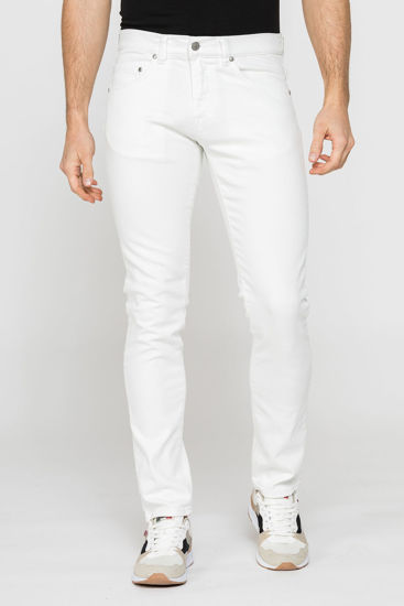 Immagine di CARRERA - JEANS BIANCO DA UOMO 5 TASCHE ELASTICIZZATO SLIM FIT