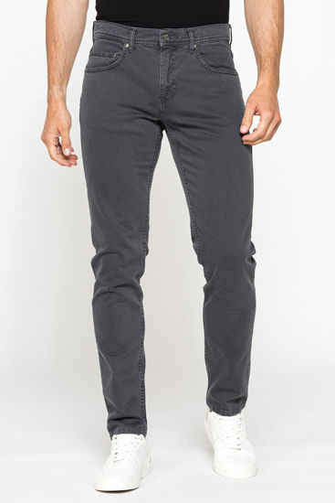 Immagine di CARRERA - PANTALONE ANTRACITE DA UOMO IN BULL DENIM SLIM FIT CON TINUTRA OLD