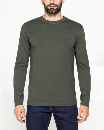 Immagine di CARRERA - T-SHIRT VERDE GIROCOLLO MANICA LUNGA DA UOMO