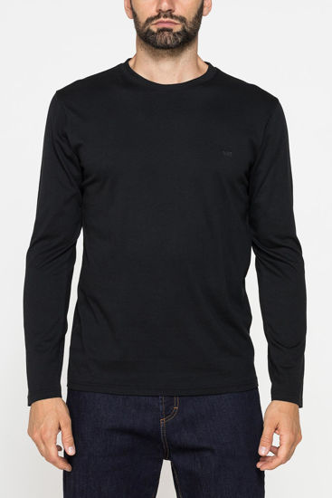 Immagine di CARRERA - T-SHIRT NERA GIROCOLLO MANICA LUNGA DA UOMO
