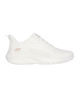 Immagine di SKECHERS - BOBS SQUAD WAVES - JUST WADING - Sneakers bianca con soletta ammortizzata memory foam
