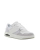 Immagine di SKECHERS - UNO CTL - SUBTLE SHIMMER - Sneakers bianca con applicazioni in pelle scamosciata