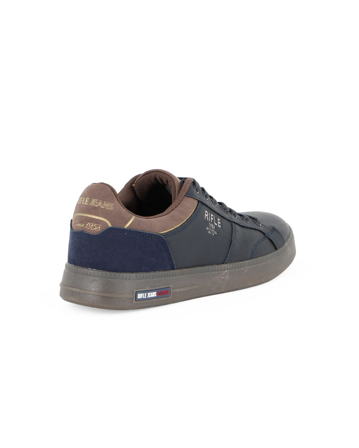 LUISETTI Scarpe Comfort Da Cameriere Con Lacci 0103 - Pelle Morbida, Scarpe Da Lavoro Antistress - Marrone, 42 EU