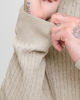 Immagine di JACK&JONES - PULLOVER GIROCOLLO BEIGE DA UOMO CON CON TRECCINA