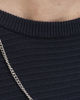 Immagine di JACK&JONES - PULLOVER GIROCOLLO BLU SCURO DA UOMO A COSTINE ORIZZONTALI
