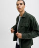 Immagine di JACK&JONES - GIACCA CAMICIA NERA DA UOMO IN FLANELLA