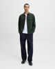 Immagine di JACK&JONES - GIACCA CAMICIA NERA DA UOMO IN FLANELLA