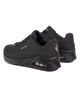 Immagine di SKECHERS - UNO - STAND ON AIR - Sneakers nera da donna con tomaia traforata