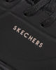 Immagine di SKECHERS - UNO - STAND ON AIR - Sneakers nera da donna con tomaia traforata
