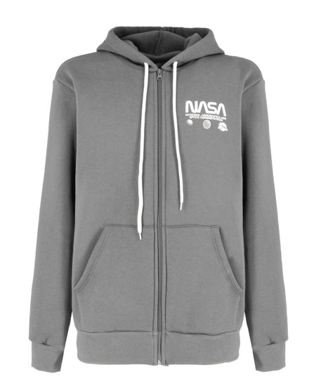 Immagine di UOMO FELPA CON ZIP E CAPPUCCIO
