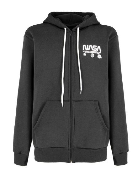 Immagine di UOMO FELPA CON ZIP E CAPPUCCIO