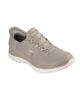 Immagine di SKECHERS - SUMMITS - CLASSY NIGHT - Sneakers taupe con tamaia in mesh effetto serpente