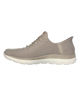 Immagine di SKECHERS - SUMMITS - CLASSY NIGHT - Sneakers taupe con tamaia in mesh effetto serpente
