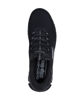 Immagine di SKECHERS - GLIDE - STEP - NOXUS - Sneakers nera con tomaia in mesh a rombi e lacci rotondi elasticizzati fissi