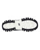 Immagine di SKECHERS - D'LITES - SMOOTH NOSTALIA - Sneakers nera con tomaia in pelle a strati, mesh e maglia con passanti in tessuto resistente