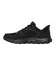 Immagine di SKECHERS - TRACK - EZRAL - Sneakers nera con tomaia in mesh e applicazioni in pelle e materiale tecnico