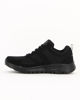 Immagine di SKECHERS - BURNS - AGOURA - Sneakers nera con tomaia in morbida pelle liscia