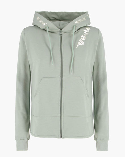 Immagine di DONNA FELPA FULL ZIP CON CAPPUCCIO