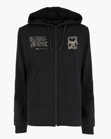 Immagine di DONNA FELPA FULL ZIP CON CAPPUCCIO