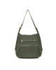 Immagine di ENRICO COVERI - Borsa/zaino verde con due zip frontali orizzontali