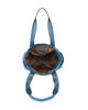 Immagine di ENRICO COVERI - Borsa shopping blu multitasche con tracolla removibile