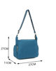 Immagine di ENRICO COVERI - Borsa blu con tasche frontali e laterali