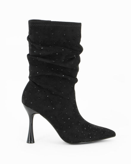 Immagine di STIVALE ARRICCIATO STRASS