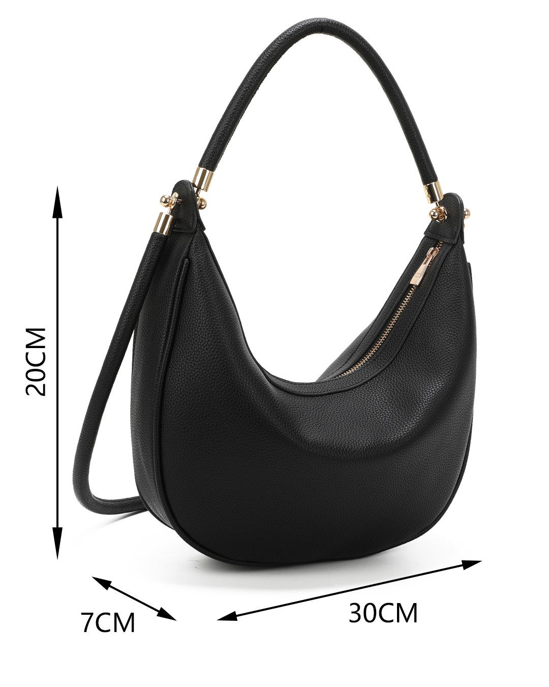 EMPORIO ARMANI BORSA DOPPIO MANICO CON TRACOLLA NERO/SILVER [Donna