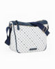 Immagine di CORTINA POLO STYLE - Borsa taupe loggata con tasca frontale e tracolla regolabile