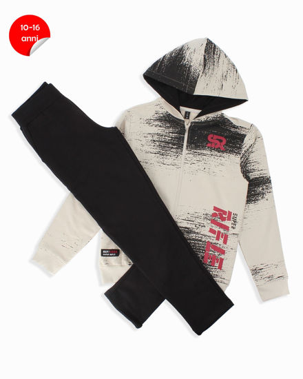 Immagine di BOY TUTA FULL ZIP CPN CAPPUCCIO