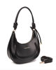 Immagine di NARDINI - Borsa a spalla nera , tracolla removibile