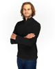 Immagine di MICROPILE VITTORIO 1/2 ZIP BLACK