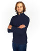 Immagine di MICROPILE VITTORIO 1/2 ZIP NIGHT BLUE